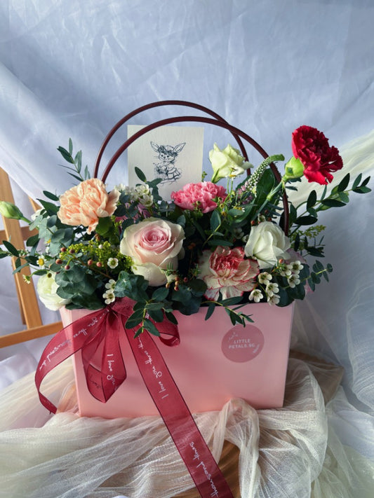 Fresh Flower Box- Florist Pick