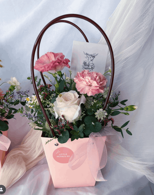 Fresh Flower Box- Florist Pick